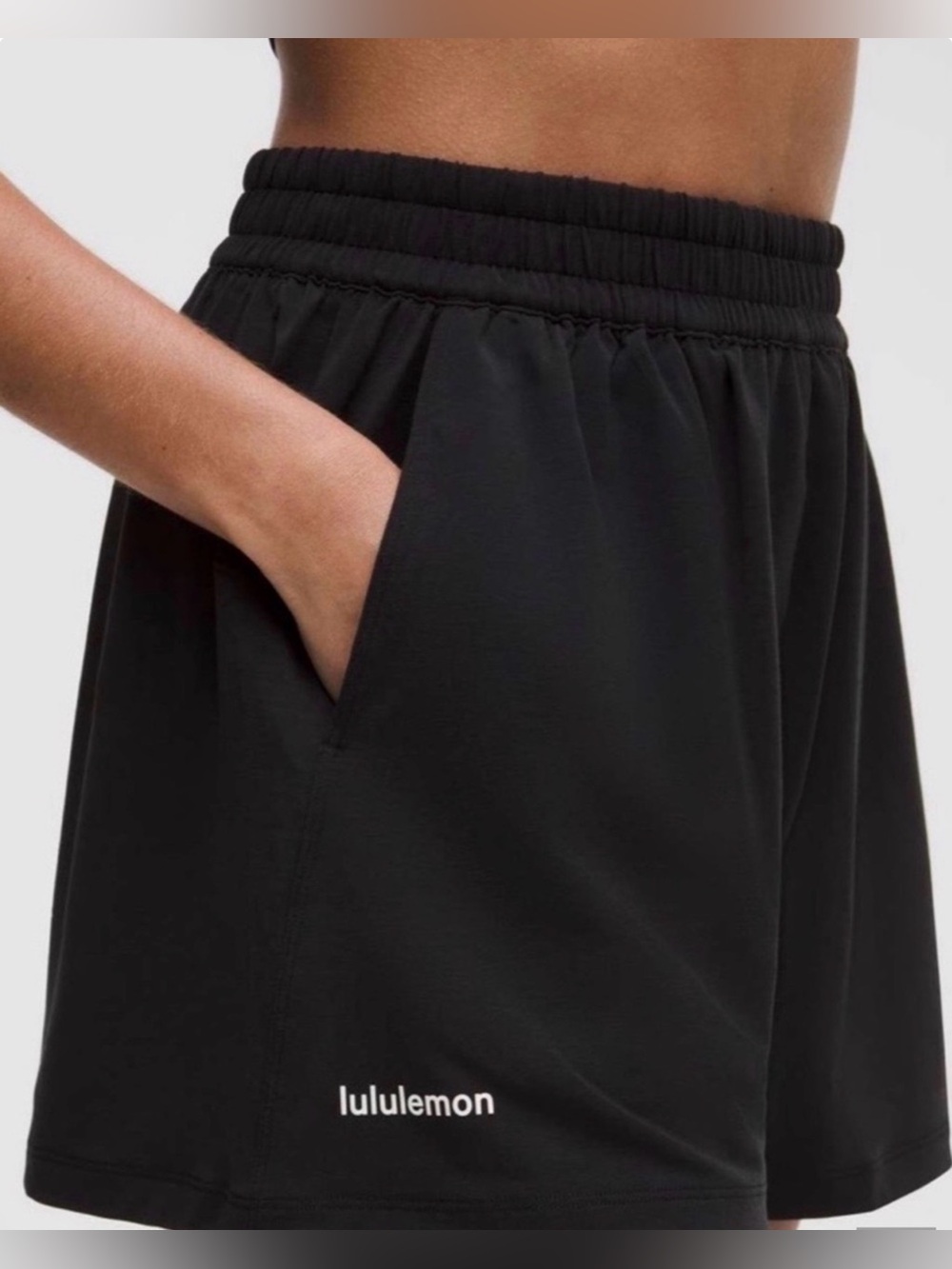 Lululemon Athletica Black Athletic Shorts NWT - Picture 4 of 9